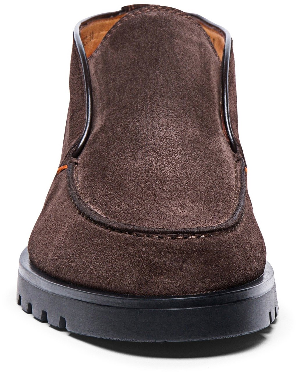 Santoni Men's suede desert boot Wit