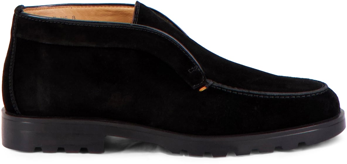 Santoni Instapschoen Zwart Zwart