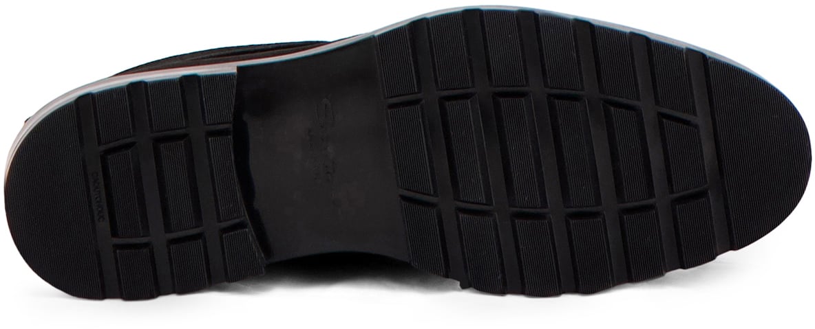 Santoni Instapschoen Zwart Zwart