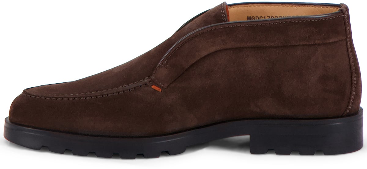 Santoni Instapschoen Bruin Bruin