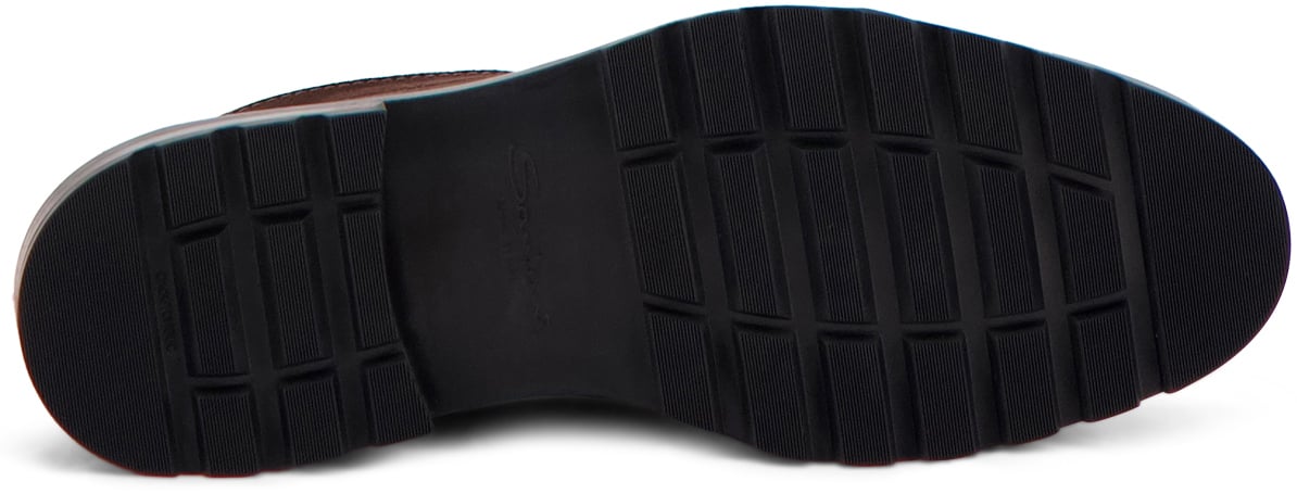 Santoni Instapschoen Bruin Bruin