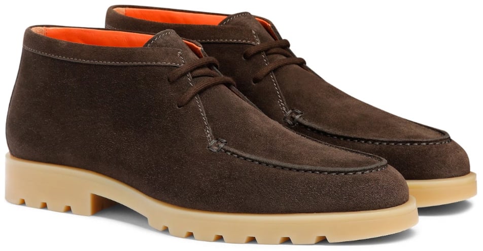 Santoni Boots Brown Bruin