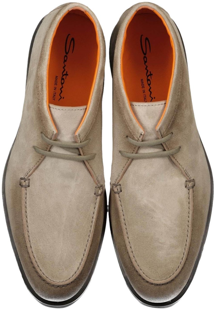 Santoni Heren Rock Beige