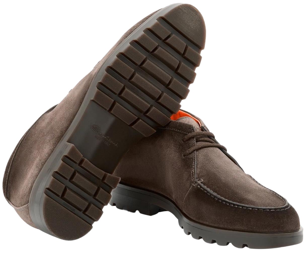 Santoni Heren Rock Bruin