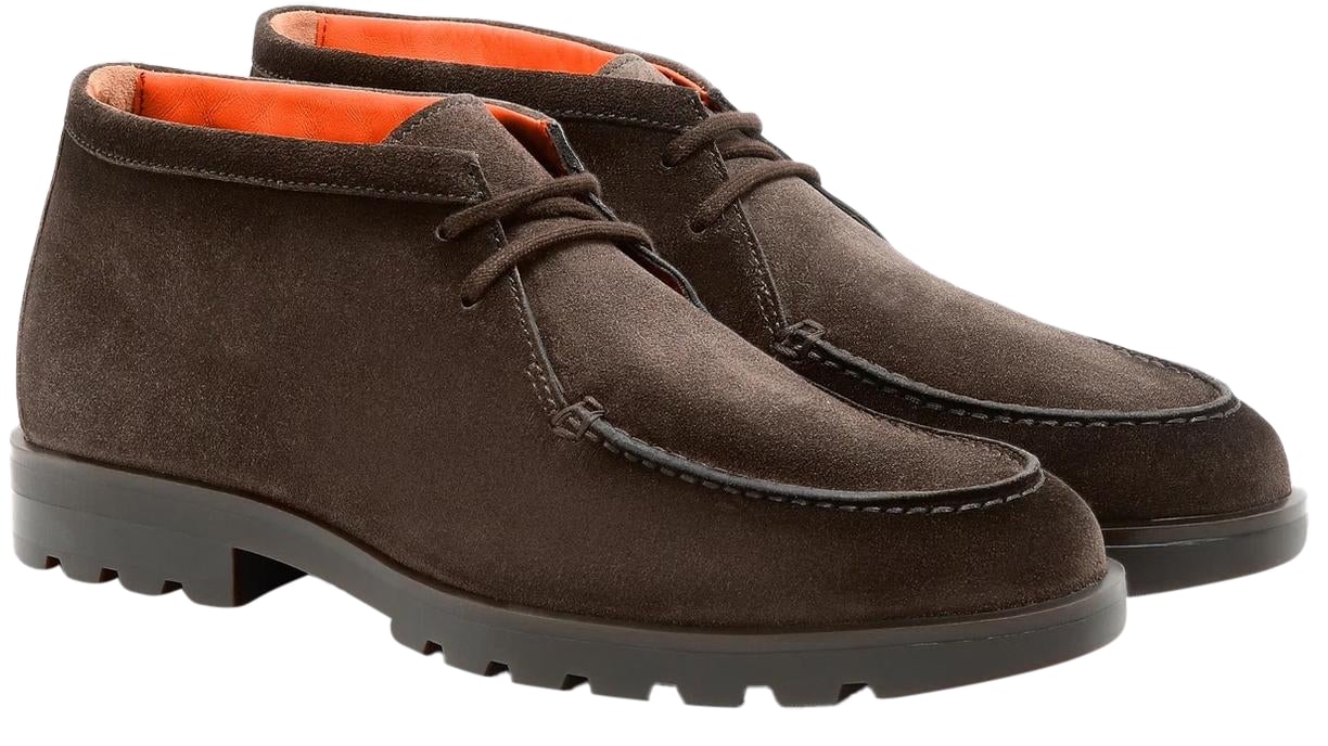 Santoni Heren Rock Bruin