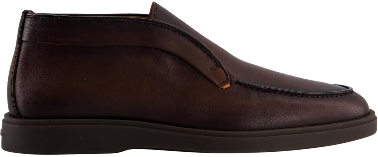 Santoni Heren Dragon Bruin