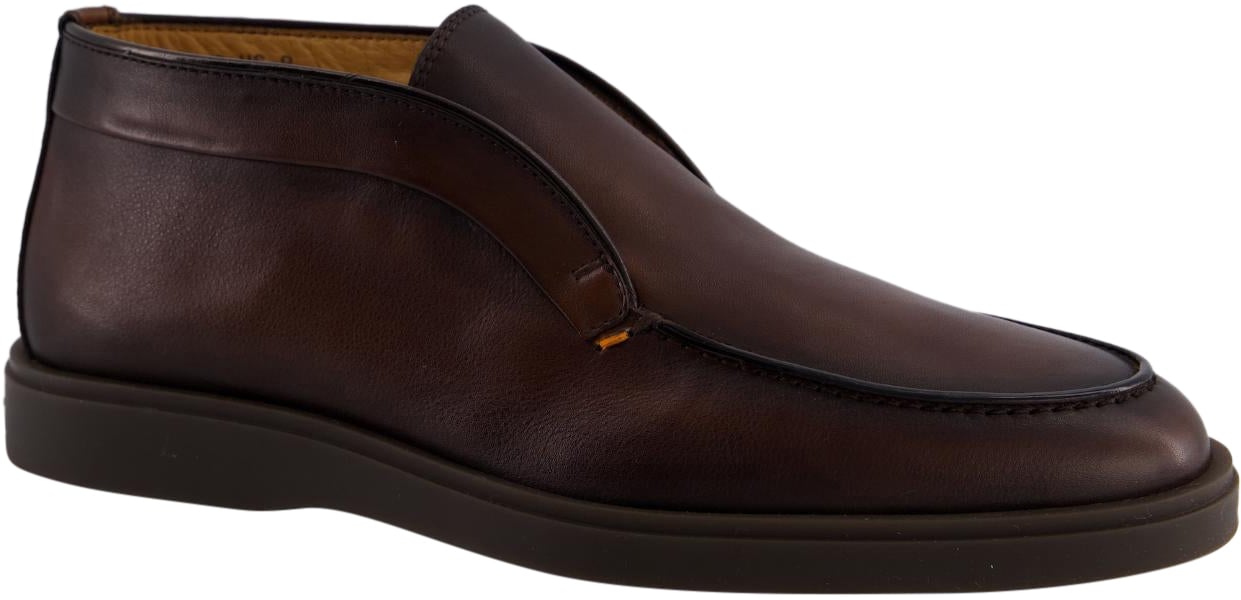 Santoni Heren Dragon Bruin