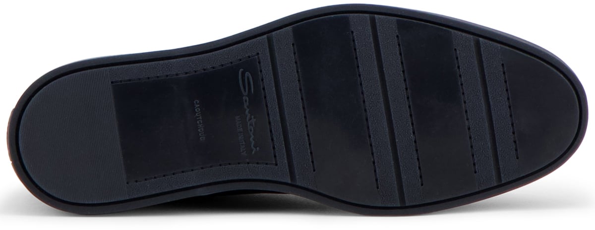 Santoni Instapschoen Blauw Blauw