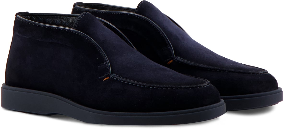 Santoni Instapschoen Blauw