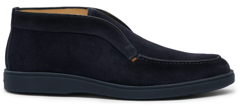 Santoni Boots Blue Blauw