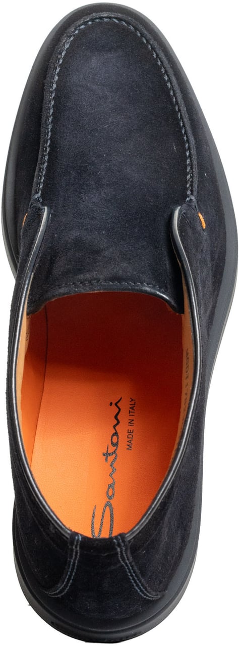 Santoni Boots Blue Blauw