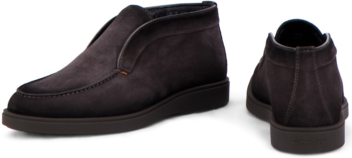 Santoni Instapschoen Grijs Grijs