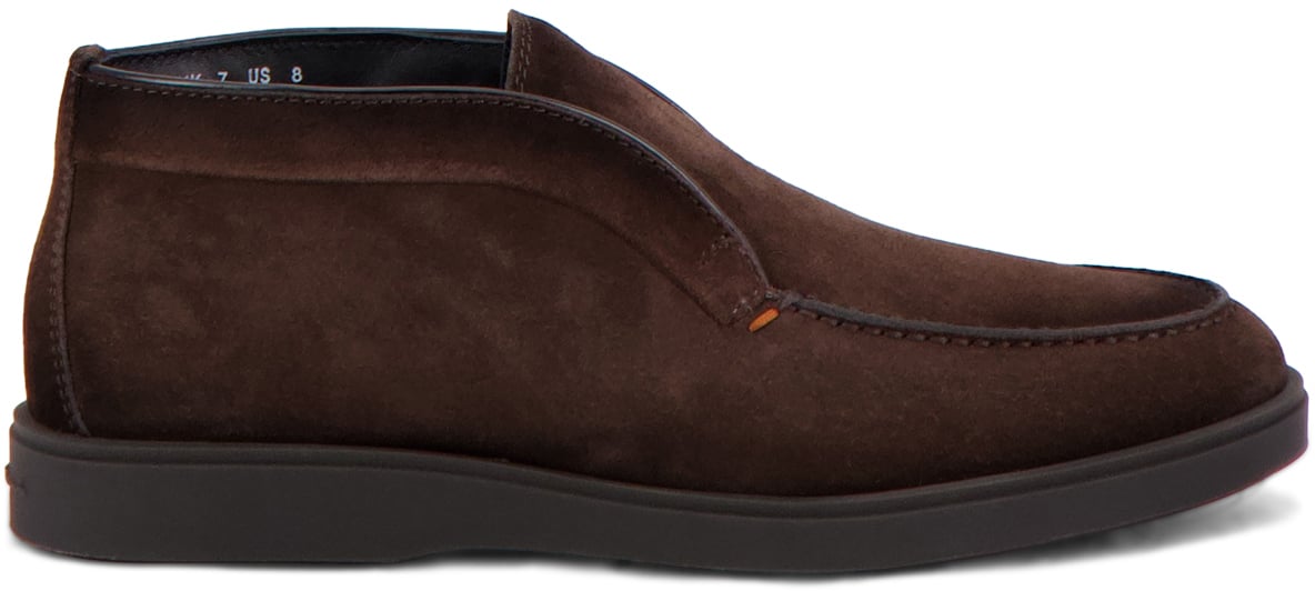 Santoni Instapschoen Bruin Bruin