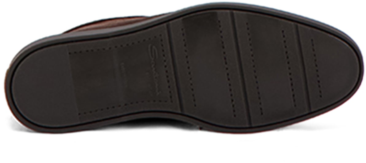 Santoni Instapschoen Bruin Bruin