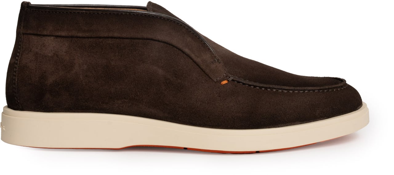 Santoni Boots Dark Brown Bruin