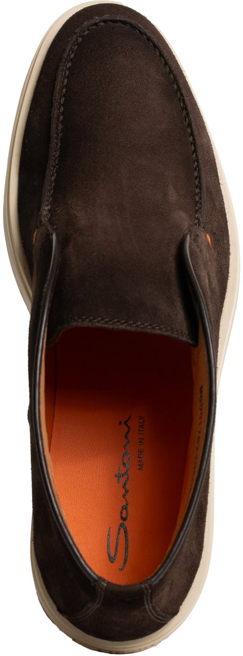 Santoni Boots Dark Brown Bruin