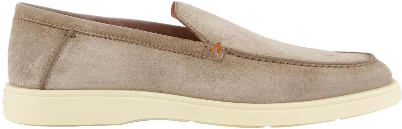 Santoni Heren Botanist Loafer Grijs Grijs