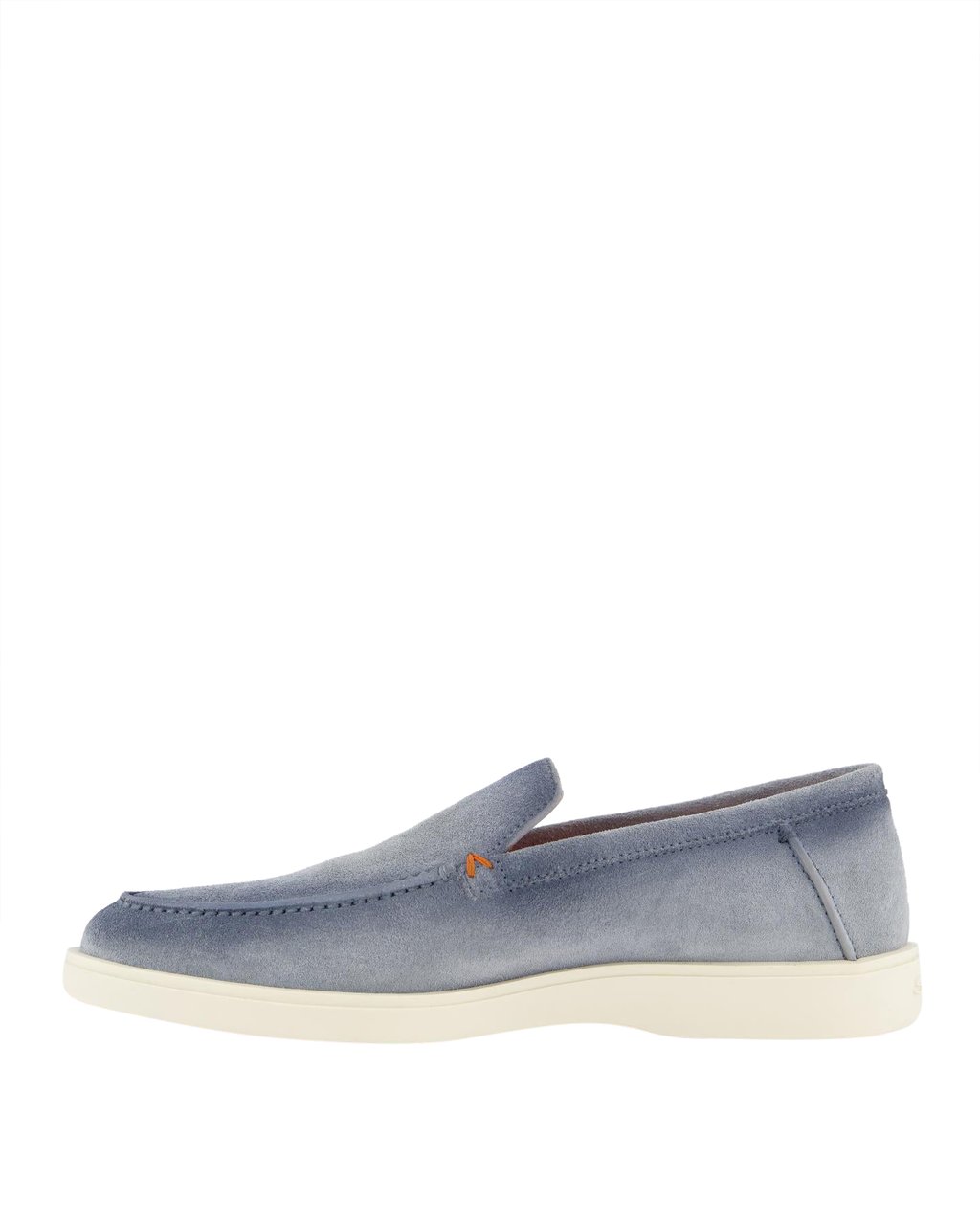 Santoni Heren Botanist Loafer Blauw Blauw