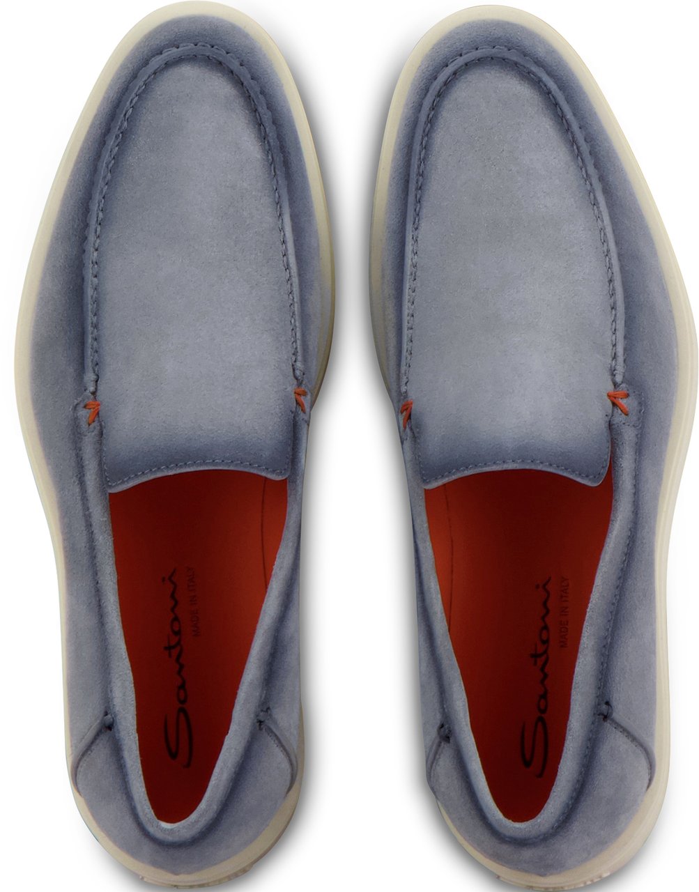 Santoni Instapschoen Grijs Grijs