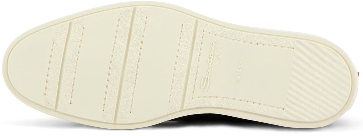 Santoni Instapschoen Bruin Bruin