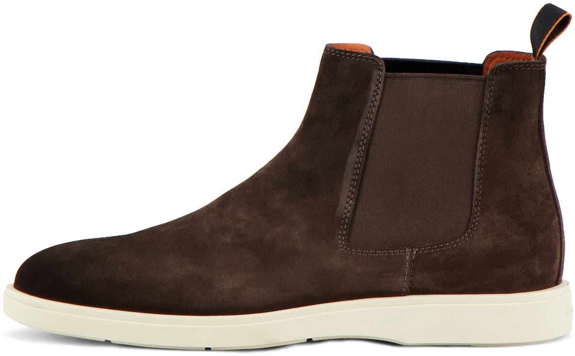 Santoni Instapschoen Bruin Bruin