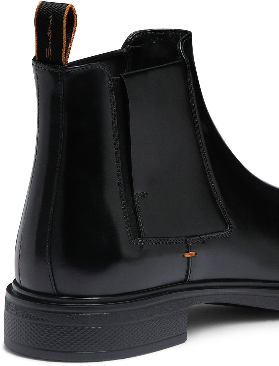 Santoni Men's leather Easy boot Wit