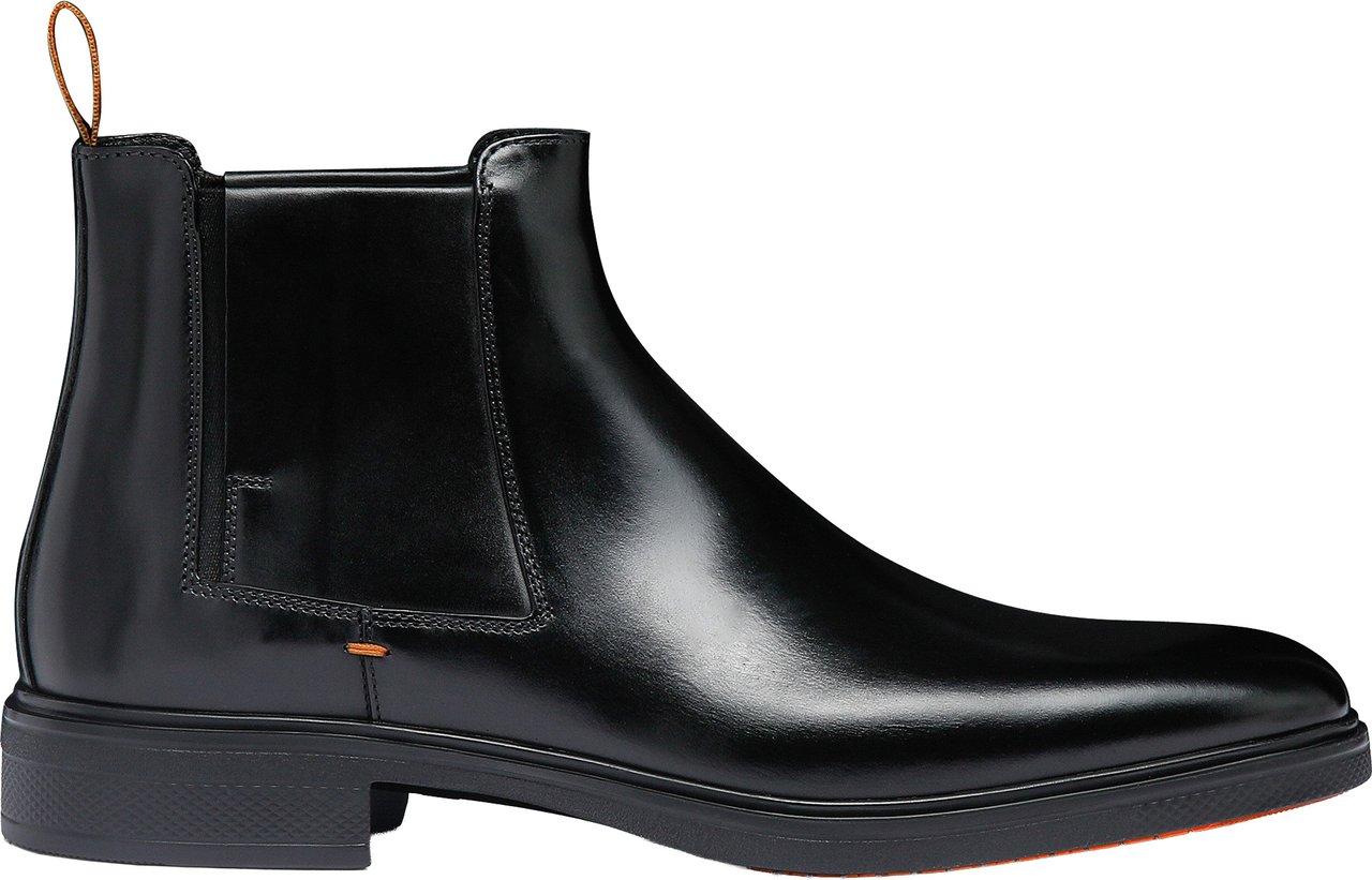 Santoni Men's leather Easy boot Wit