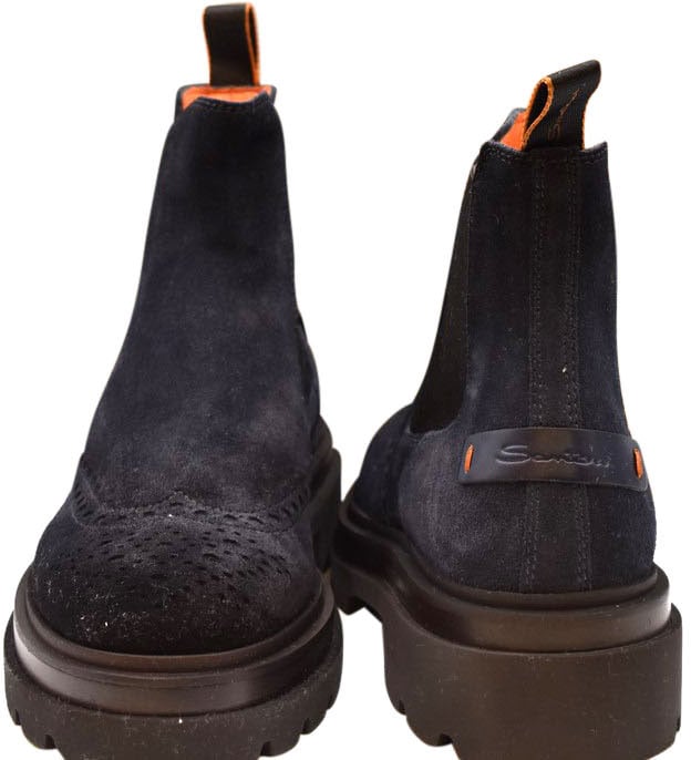 Santoni Boot Darkblue (navy) Navy