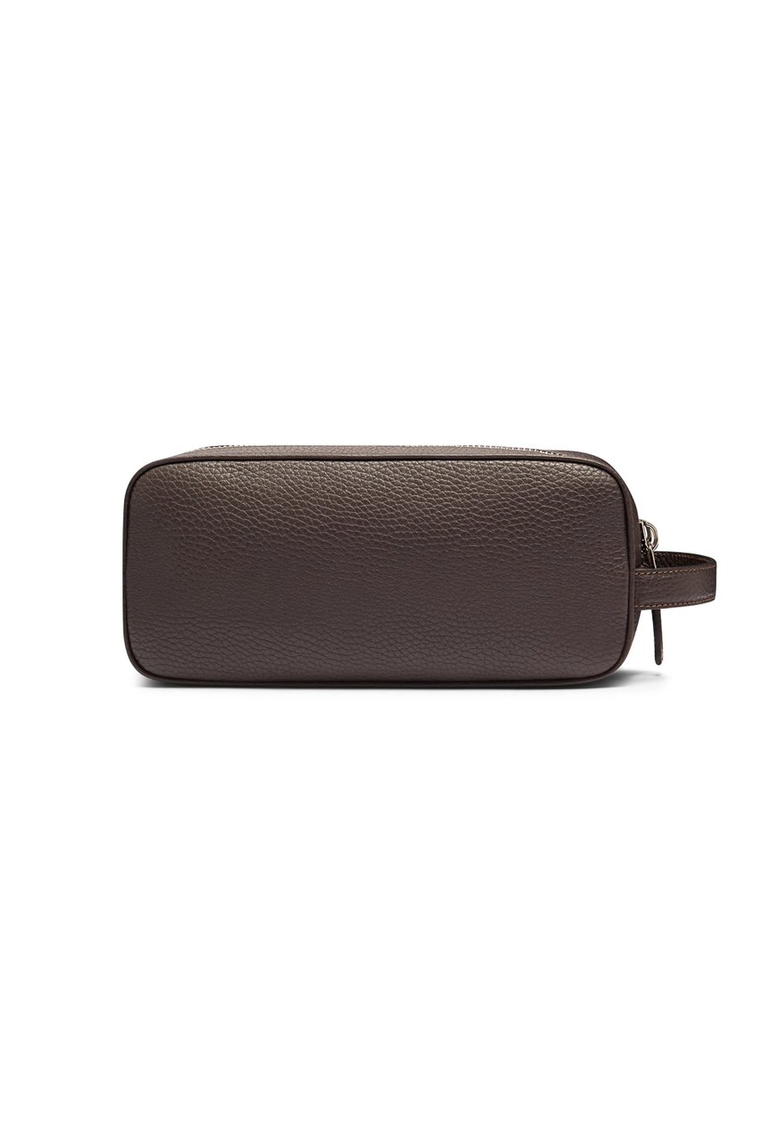 Santoni Beauty In Pelle Martellata Zwart
