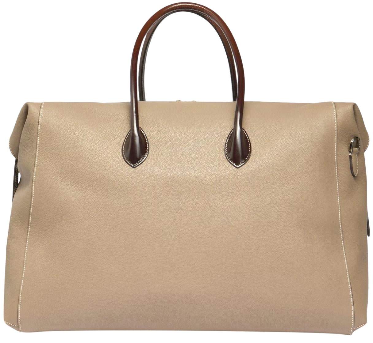 Santoni Heren New Borsome Beige