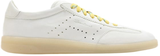 Santoni Sneakers White Wit