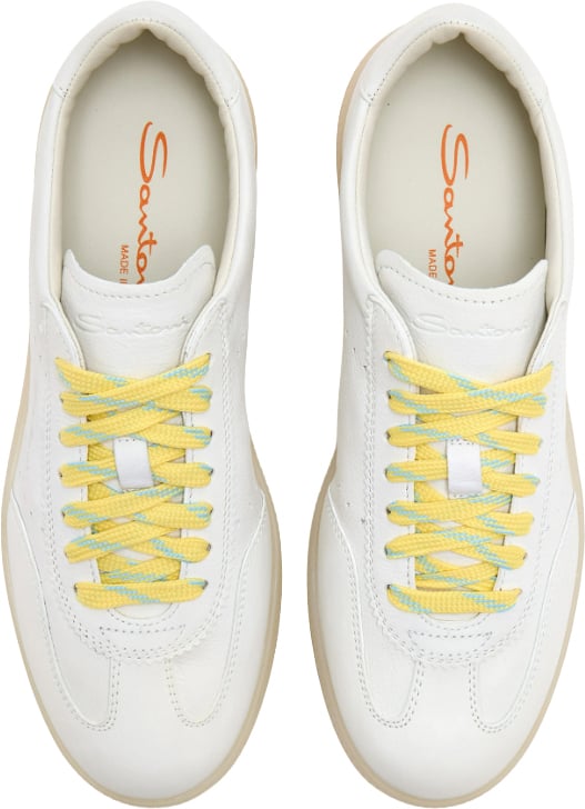 Santoni Sneakers Bianco Wit