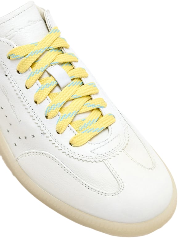 Santoni Sneakers White Wit