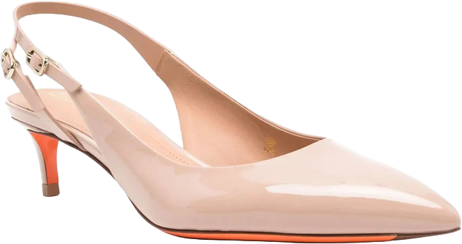 Santoni With Heel Pink Roze