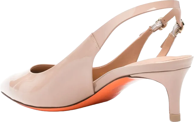 Santoni With Heel Pink Roze