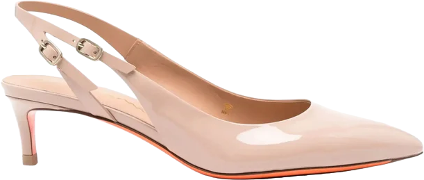 Santoni With Heel Pink Roze