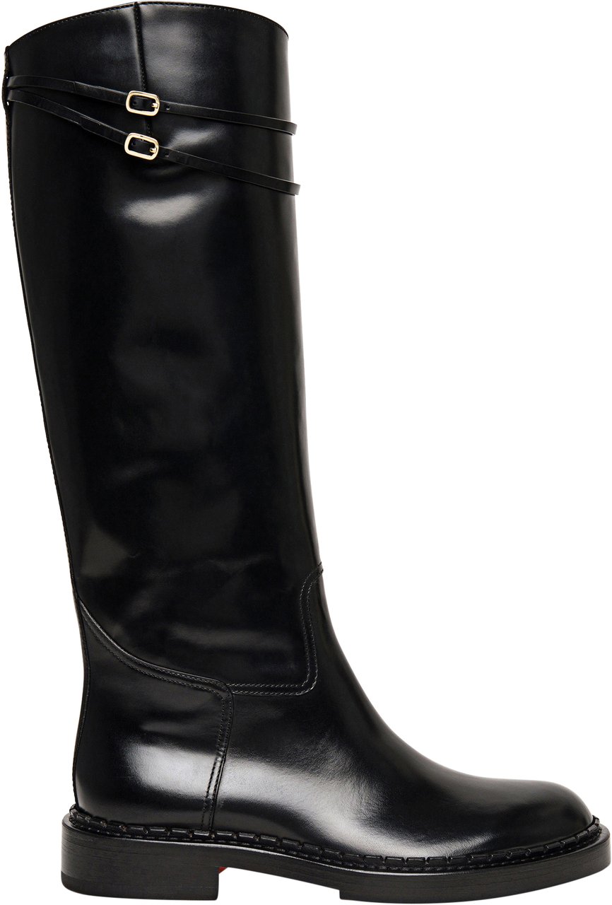 Santoni Women’s leather boot Wit