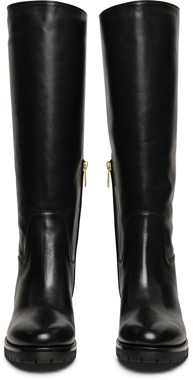 Santoni Women’s leather boot Wit