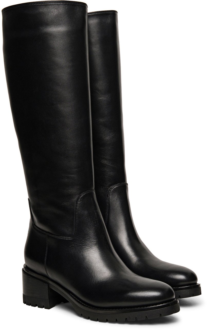 Santoni Women’s leather boot Wit