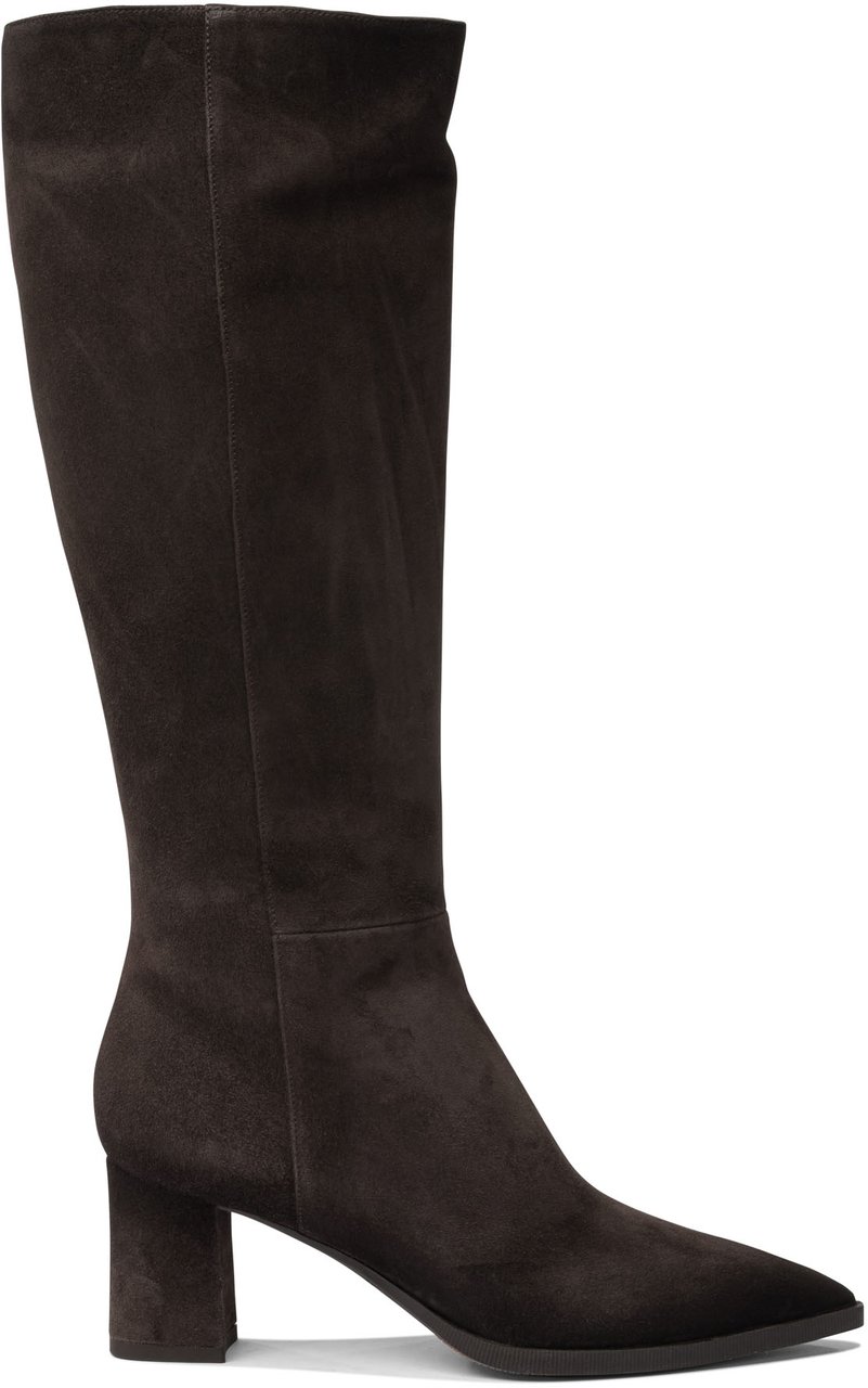 Santoni Suede boots 65 mm Bruin