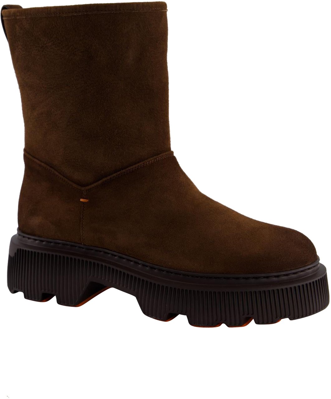Santoni Dames Diletta Ryhs Boot Bruin Bruin