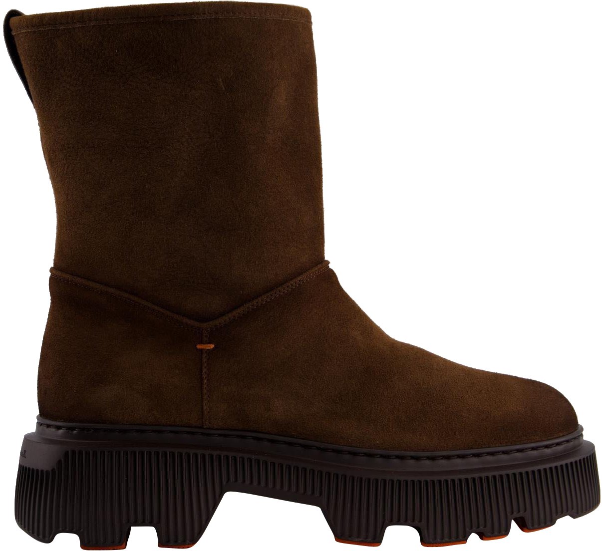 Santoni Dames Diletta Ryhs Boot Bruin Bruin