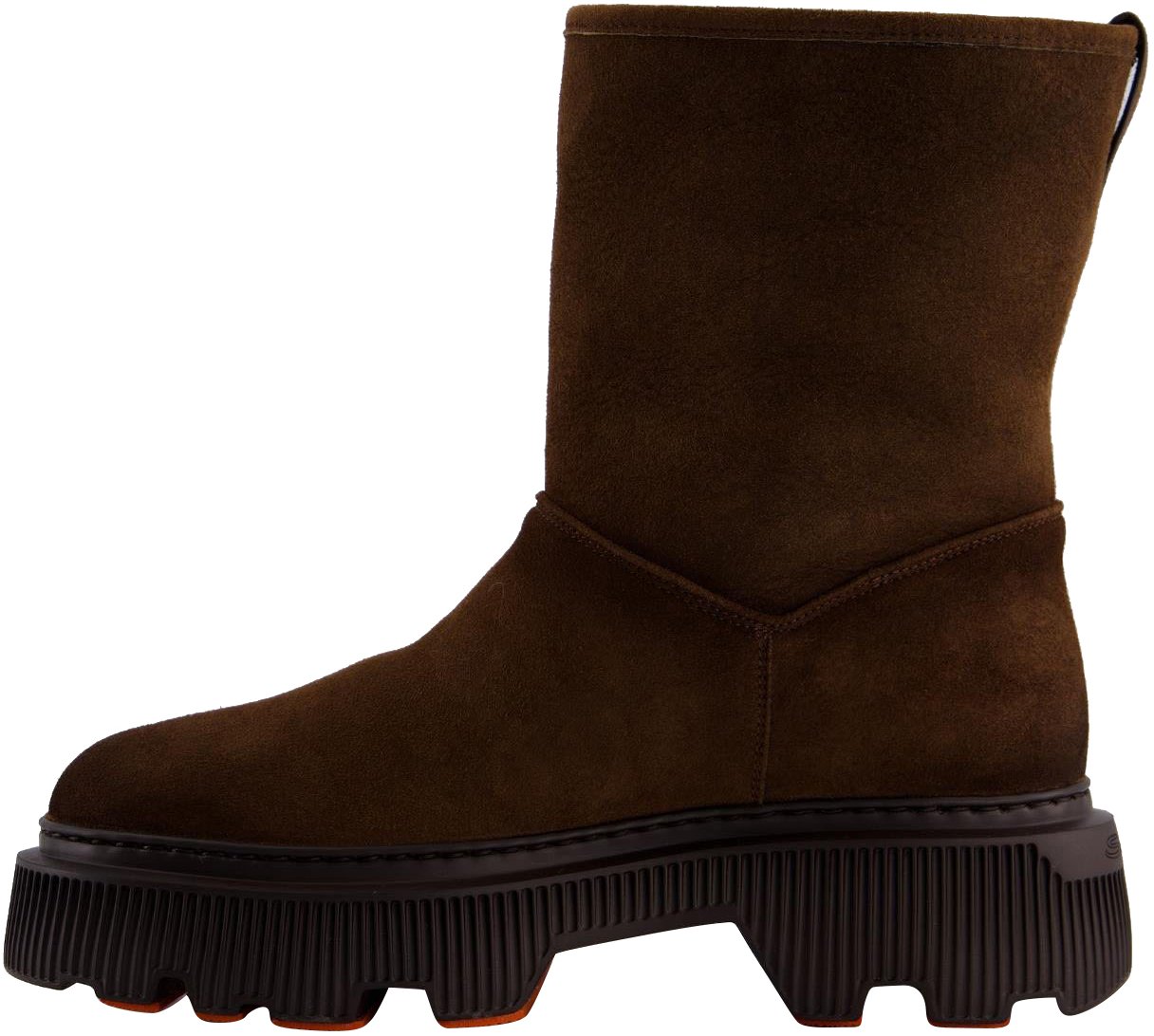 Santoni Dames Diletta Ryhs Boot Bruin Bruin