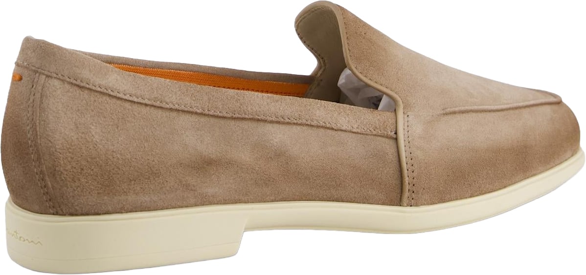 Santoni Dames Malibu Loafer Brown Beige