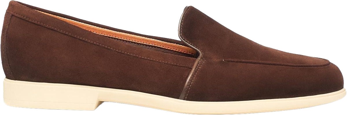 Santoni Dames Malibu Loafer Brown Bruin