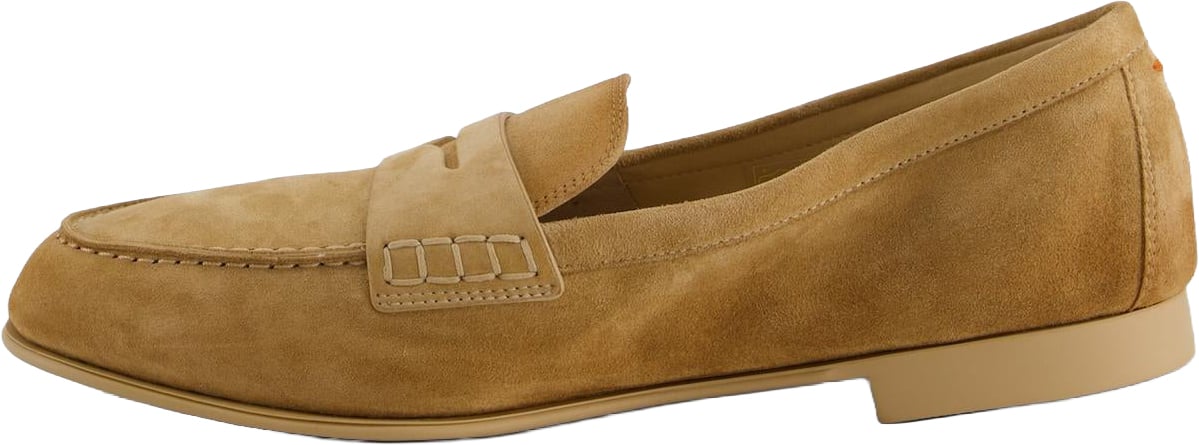 Santoni Dames Vibe Loafer Beige