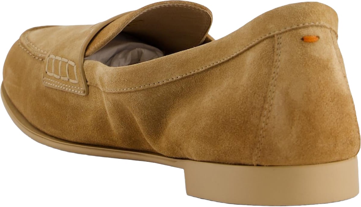 Santoni Dames Vibe Loafer Beige