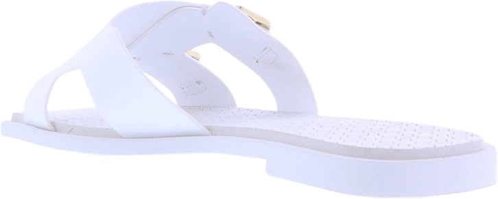 Santoni Dames Santoni Slipper Sandal Wit