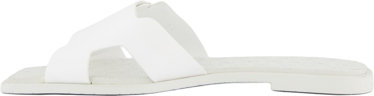 Santoni Dames Santoni Slipper Sandal Wit
