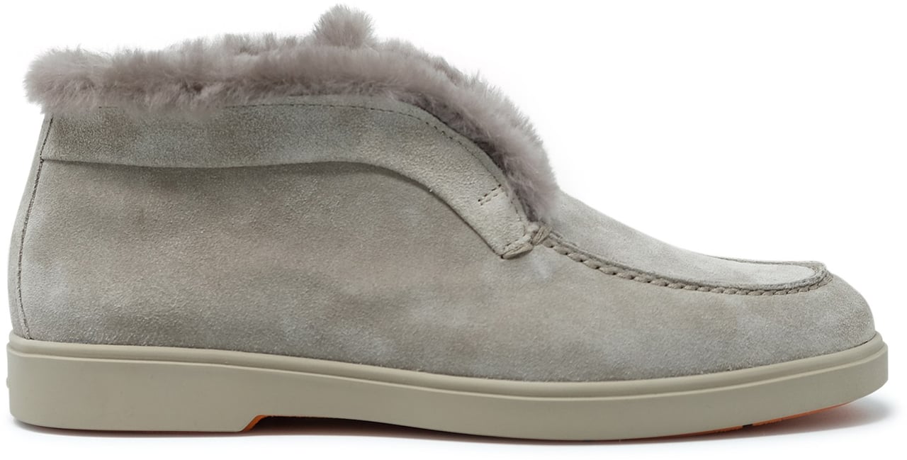 Santoni SANTONI WUYA58457TTGAPFRM45 PFRM45 TOUPE SUEDE BOOTS Grijs